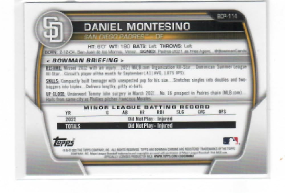 Baseball Card F54038