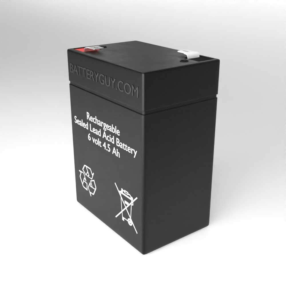 6V 4.5Ah Rechargeable SLA Batteries Qty of 4 L9270