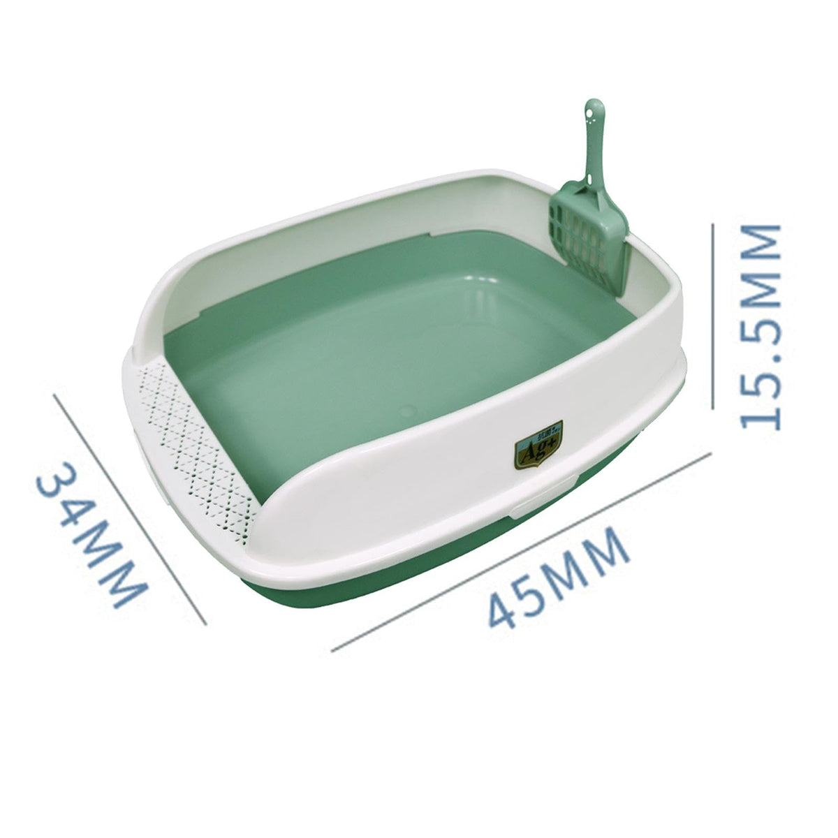 Green Sifting Cat Litter Box E67523