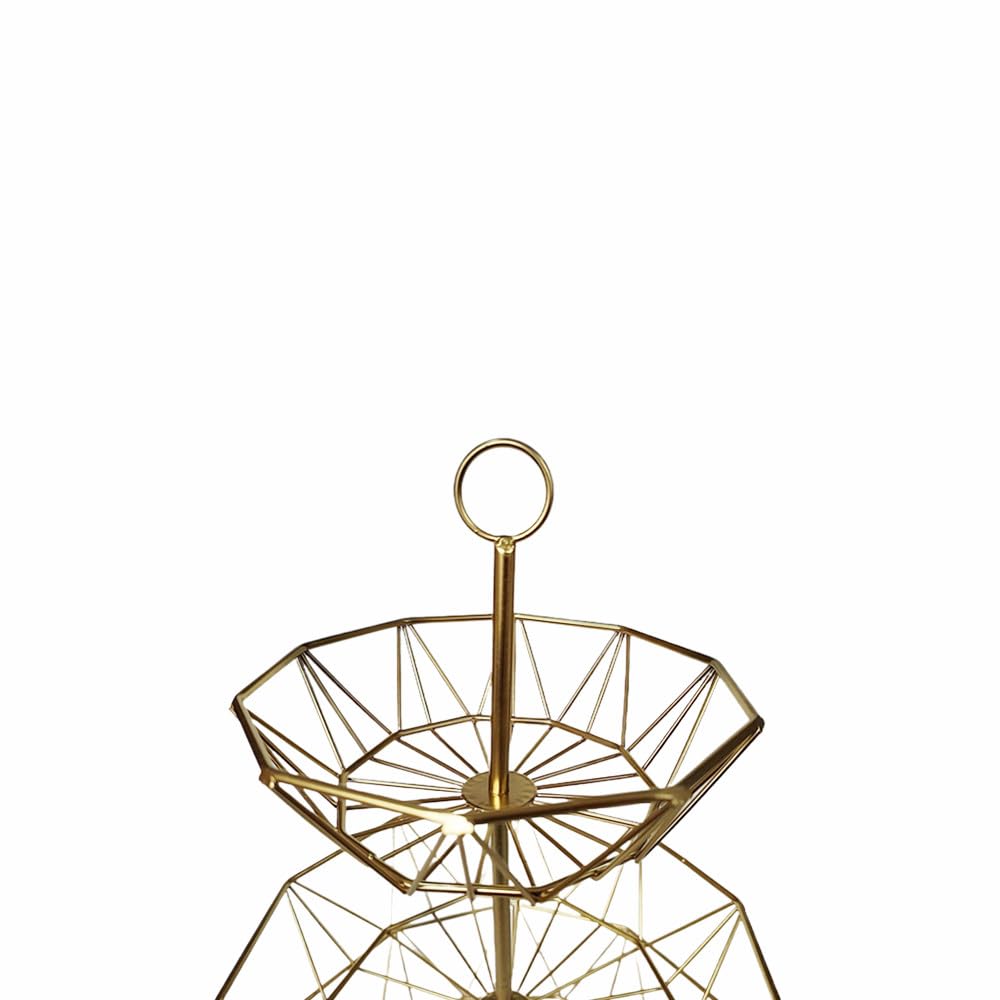 3 Tier Metal Wire Fruit Basket Stand R782