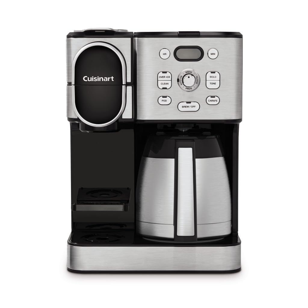 10-Cup Thermal Carafe Drip Coffee Maker and Single-Serve Brewer Z7175