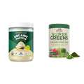 Organic Vegan Protein Powder Pea & Super Greens Powder N5405