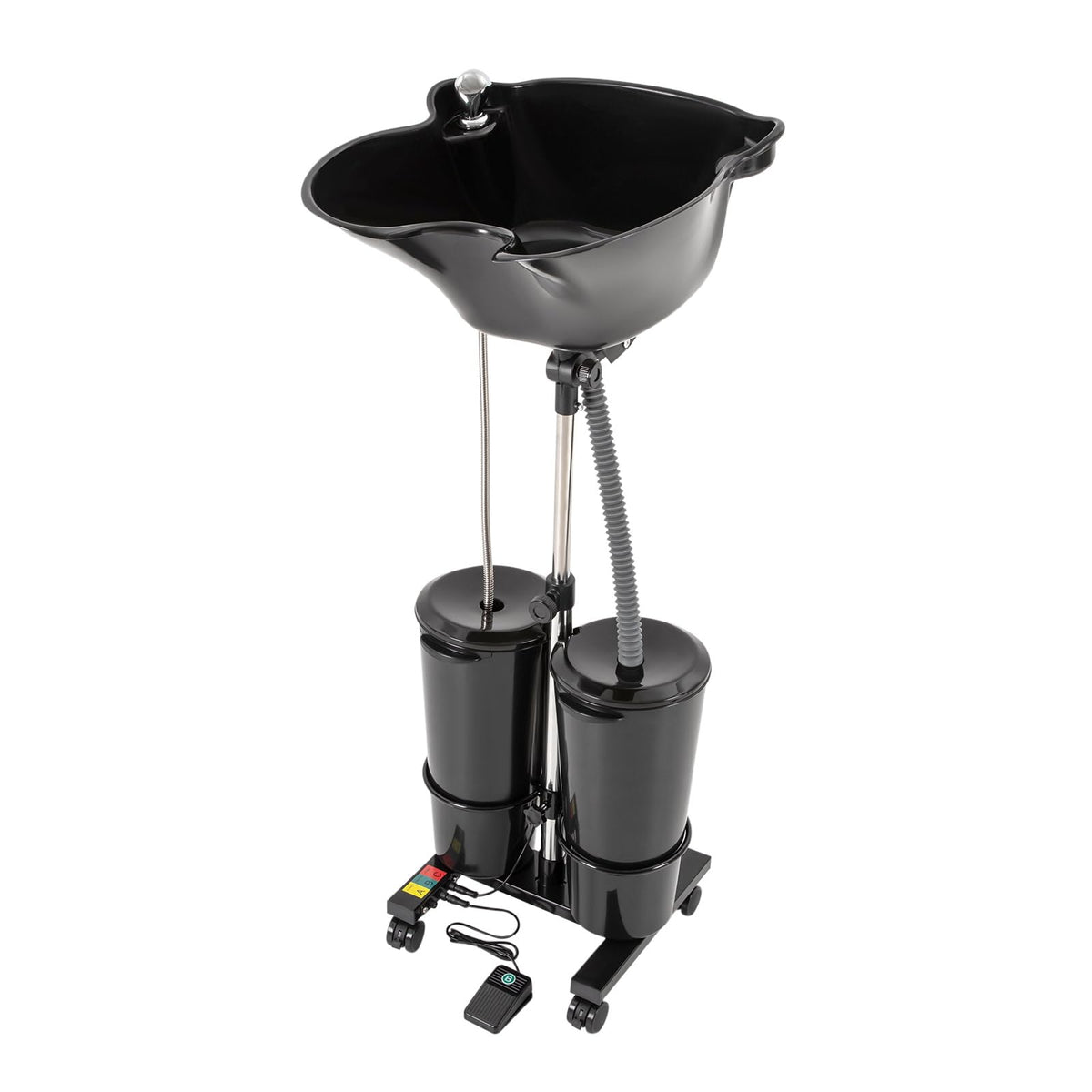 Portable Shampoo Sink with Electric Pump and Adjustable Height V987202
