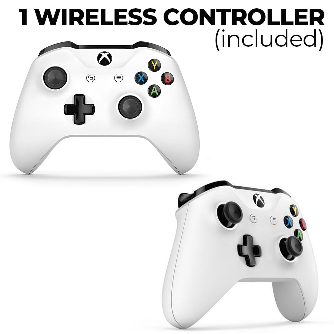 White 1TB All-Digital Console Bundle with Wireless Controller P474096