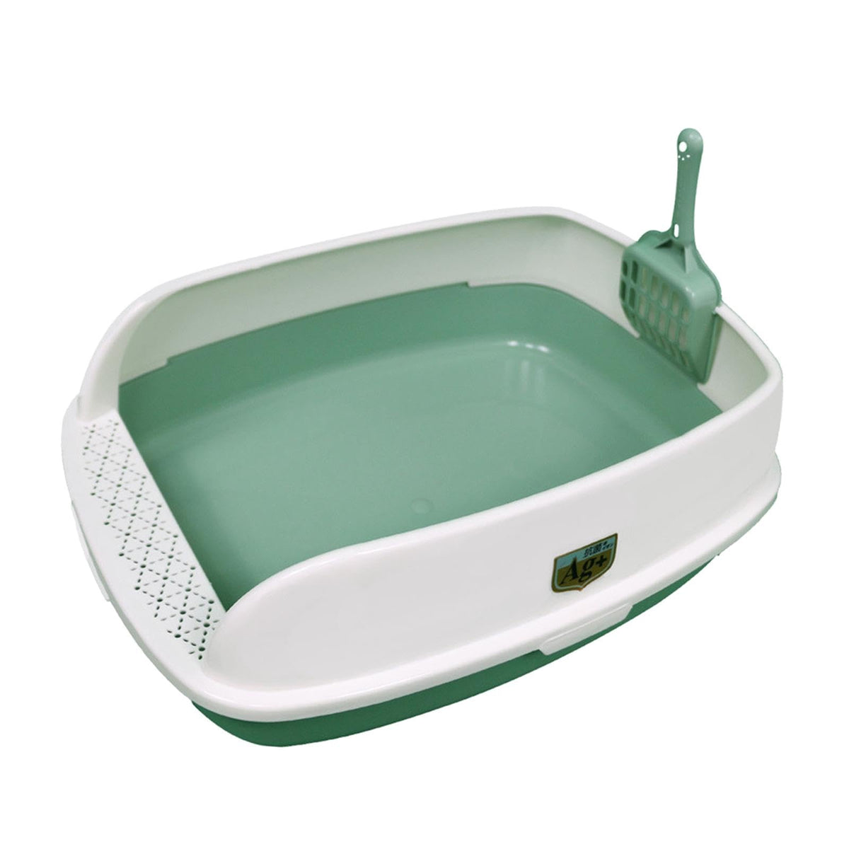 Green Sifting Cat Litter Box E67523