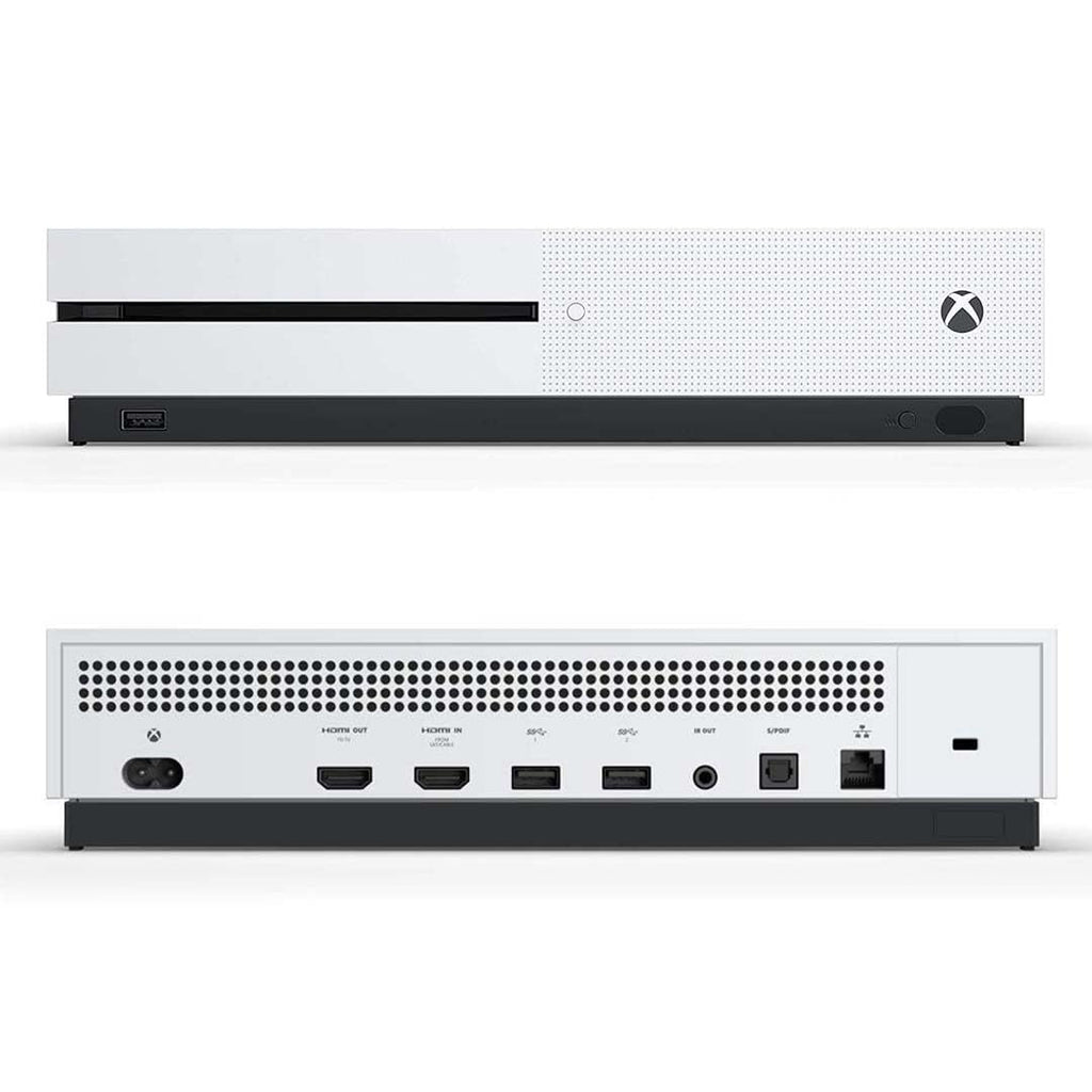 White 1TB All-Digital Console Bundle with Wireless Controller P474096