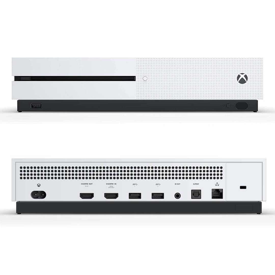 White 1TB All-Digital Console Bundle with Wireless Controller P474096