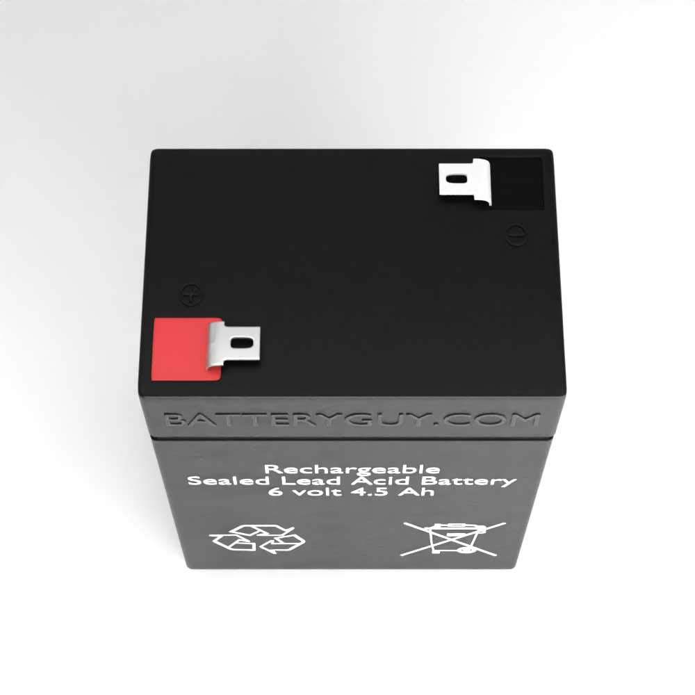 6V 4.5Ah Rechargeable SLA Batteries Qty of 4 L9270