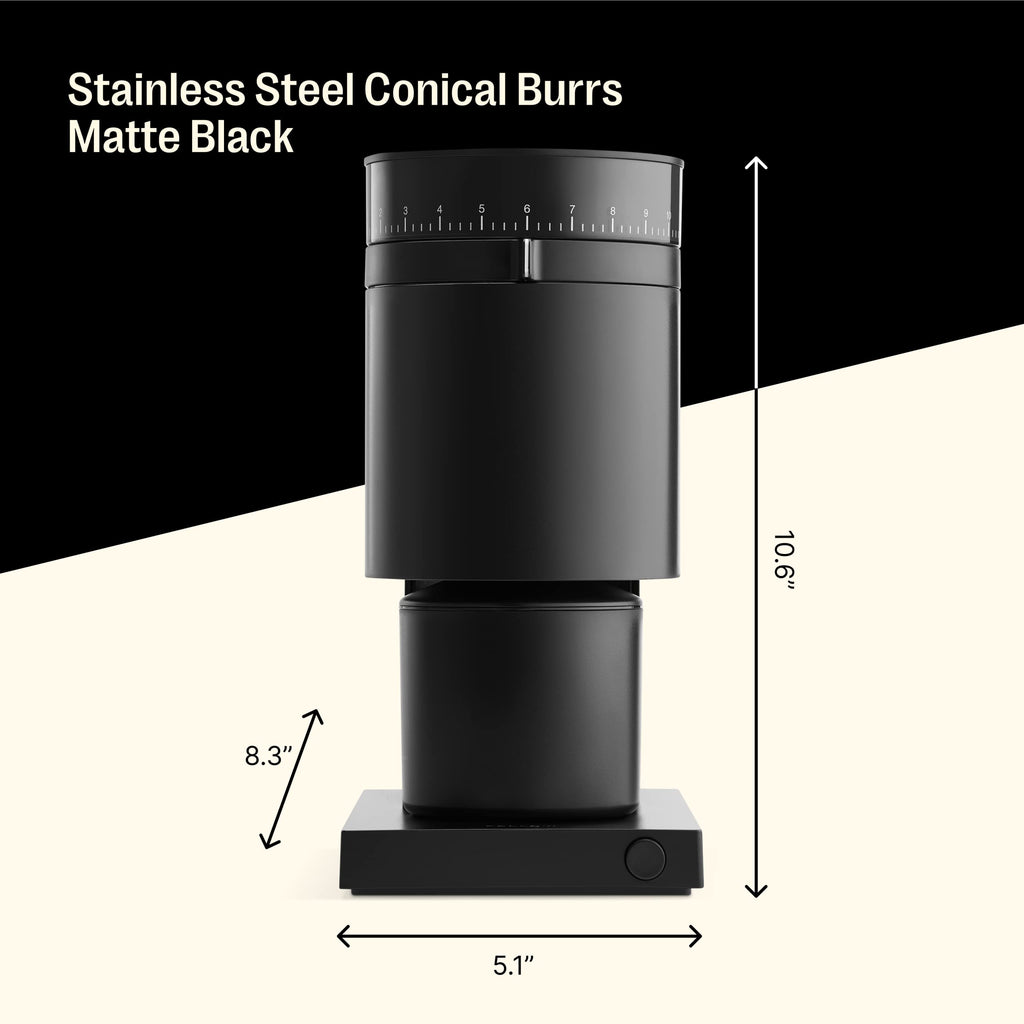 Conical Burr Coffee Grinder, 41 Settings, Black G216