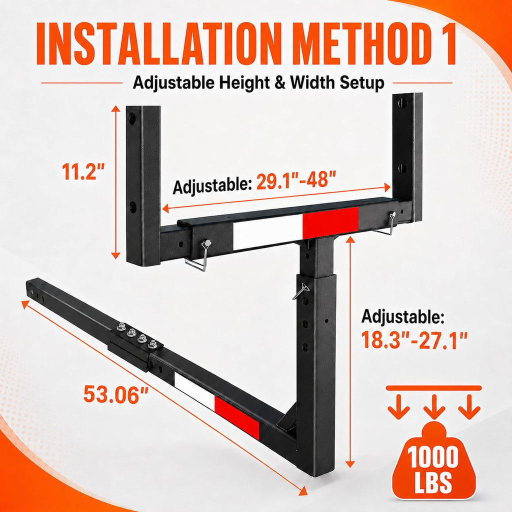 Truck Bed Extender Hitch Mount C536