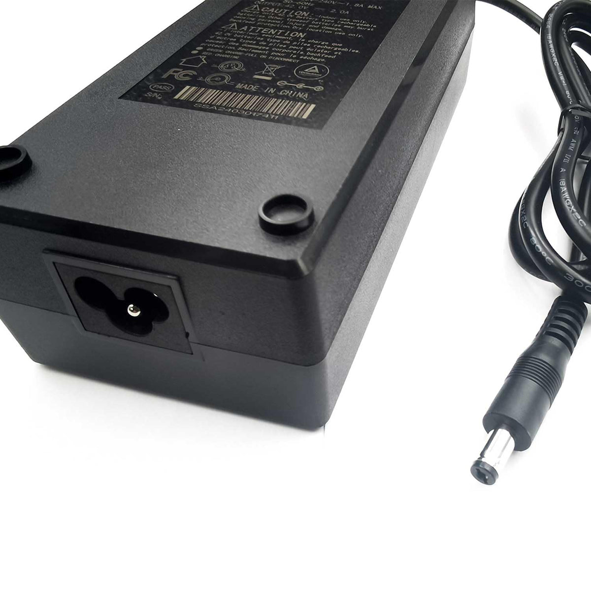 36V Lithium Battery Charger 42V 2A F8382