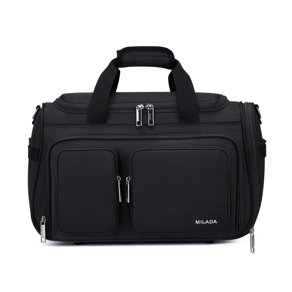 Lightweight Foldable Underseat Carry On Luggage Black K689307