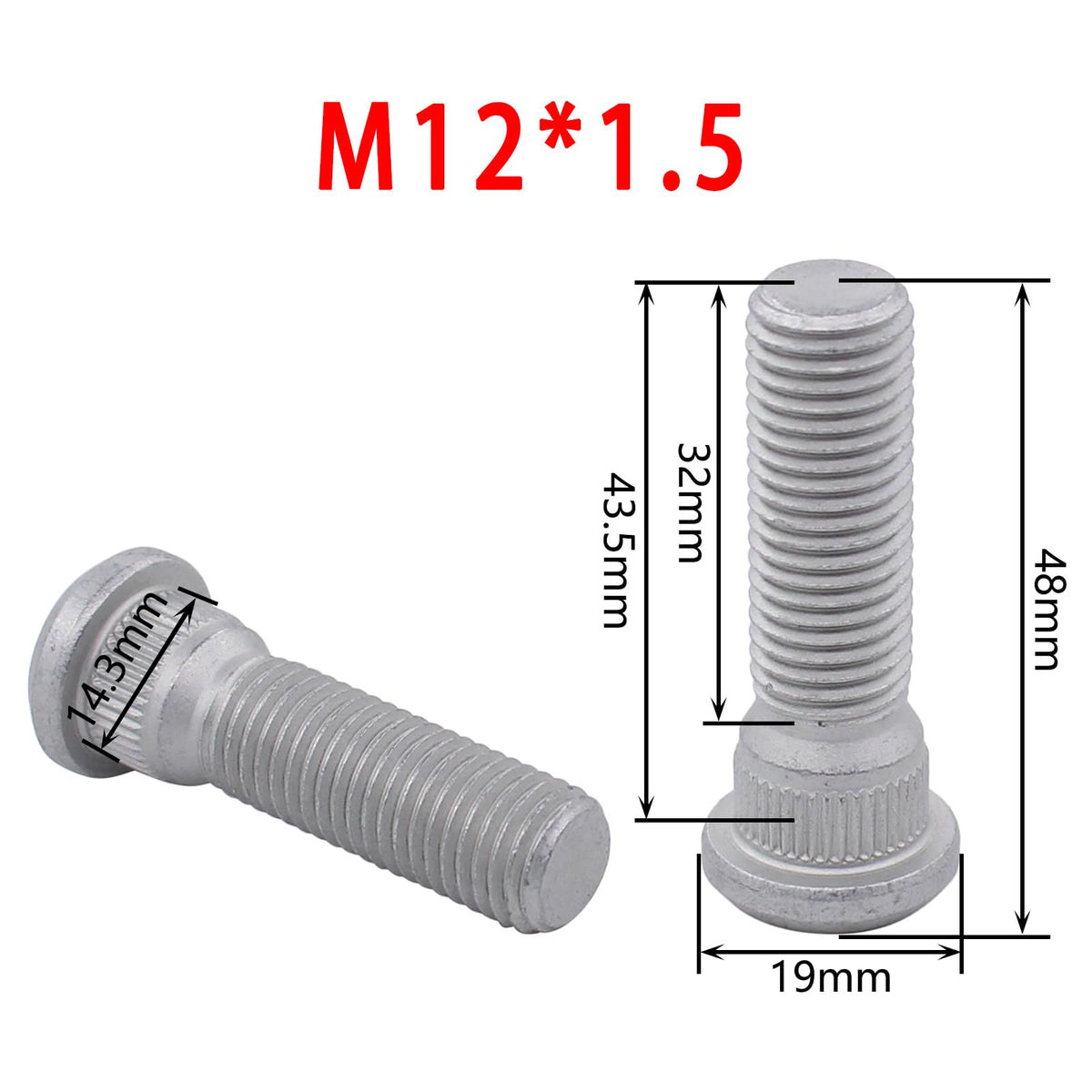 20Pcs Wheel Lug Stud M3746