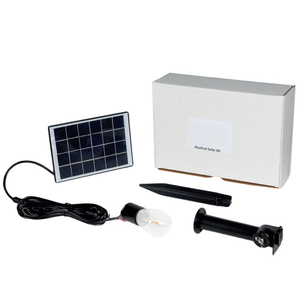 Solar Powered Lighthouse Kit with LED Lights Q636