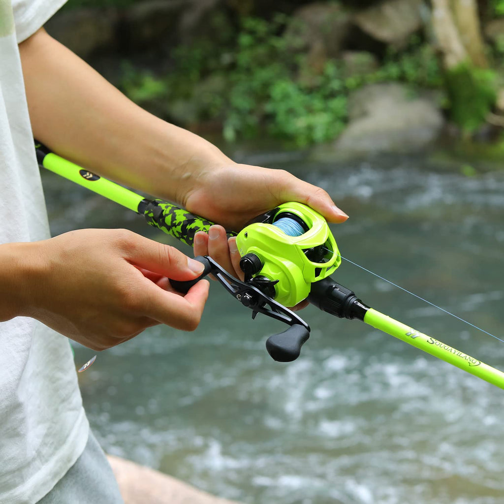 2-Piece Graphite Casting & Spinning Fishing Rod B37114