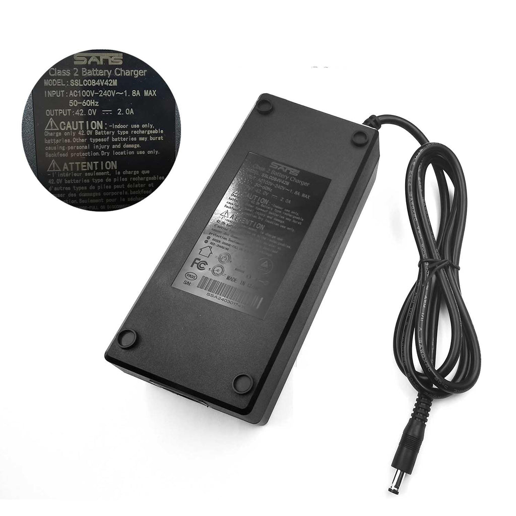 36V Lithium Battery Charger 42V 2A F8382
