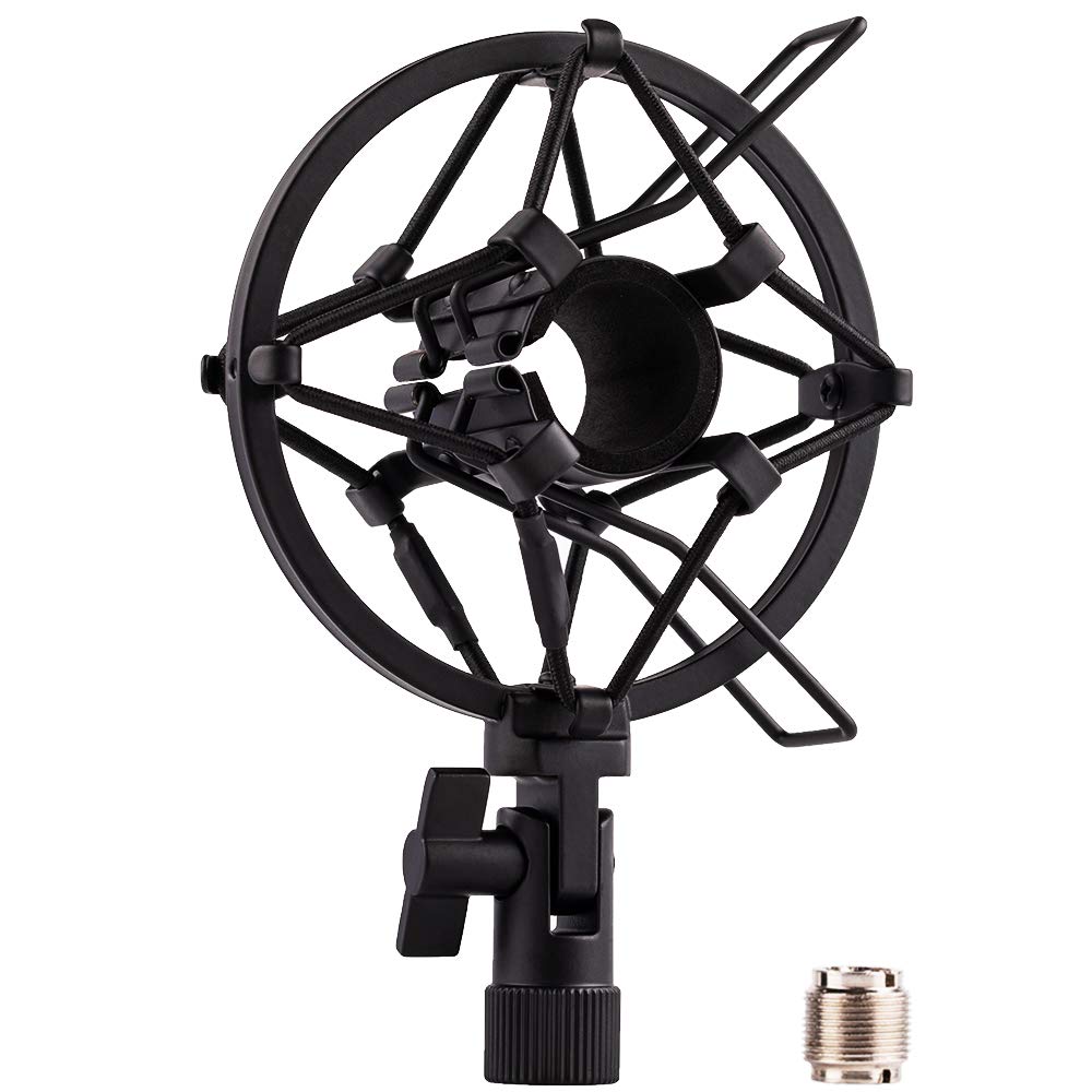 Microphone Shock Mount Holder Clip Anti-Vibration 22mm-26mm Y466