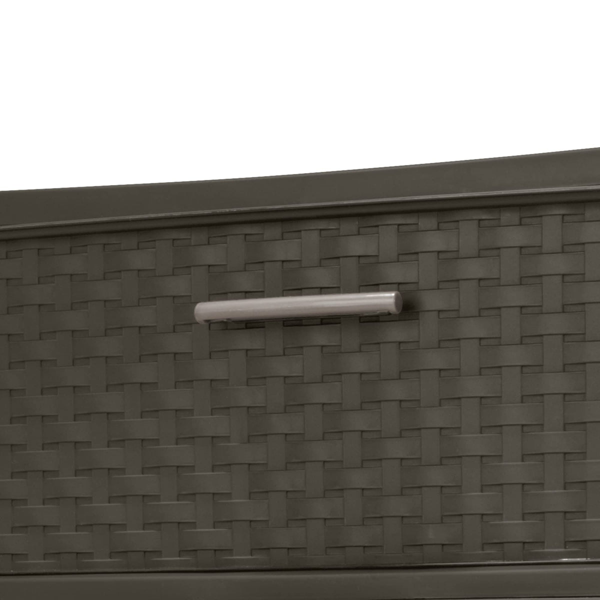 4 Drawer Espresso Wide Weave Tower P940