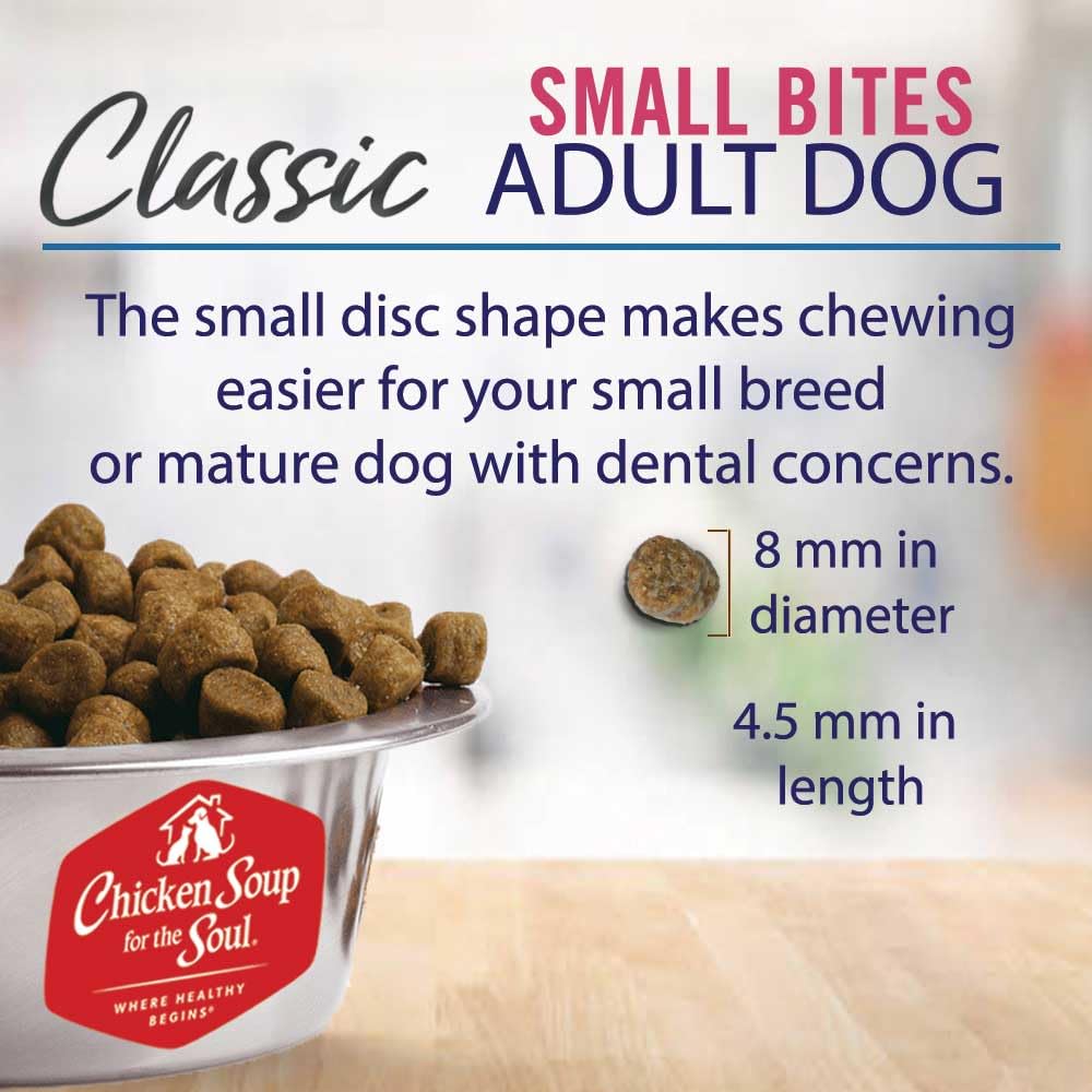 Natural Premium Small Bites Adult Dry Dog Food, Chicken, Brown Rice & Turkey 28lb O3600