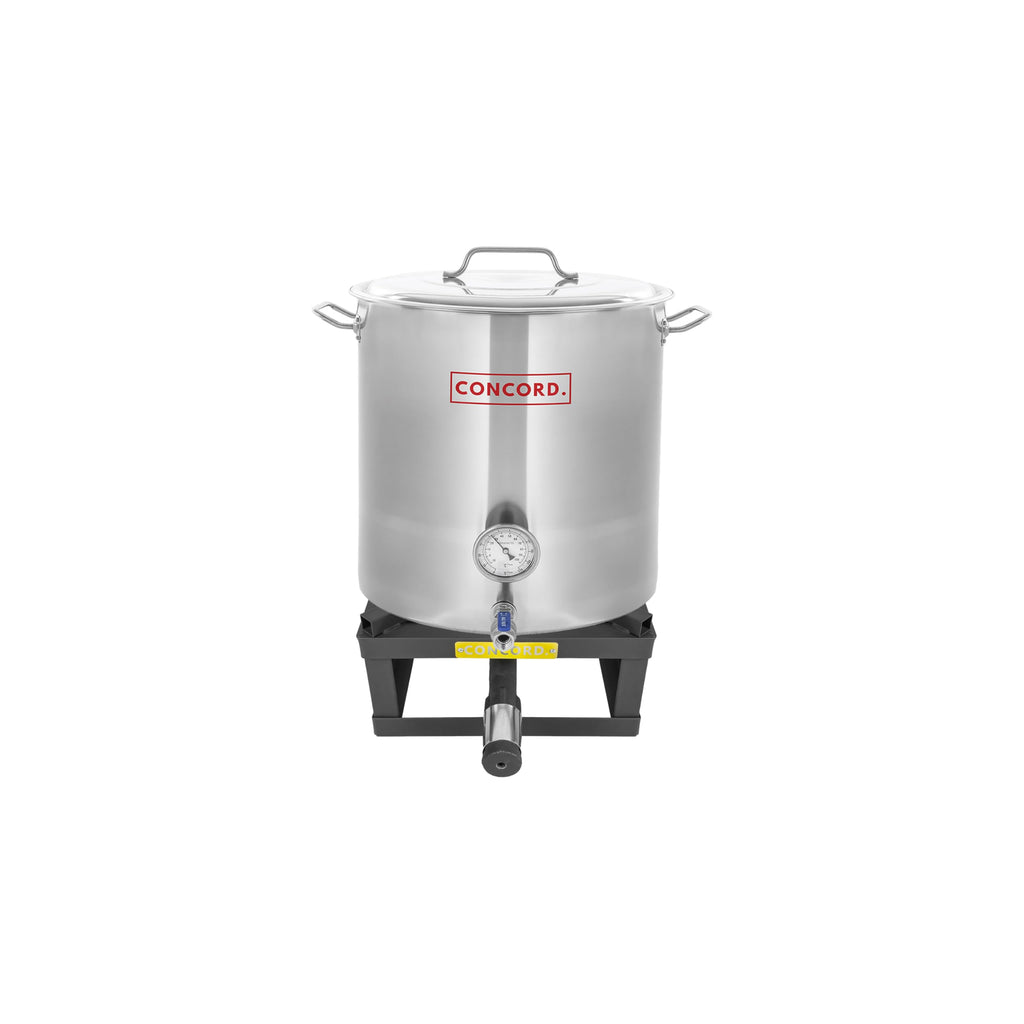 Stainless Steel 40 QT Stock Pot + Propane Burner M805