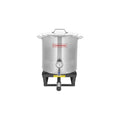 Stainless Steel 40 QT Stock Pot + Propane Burner M805