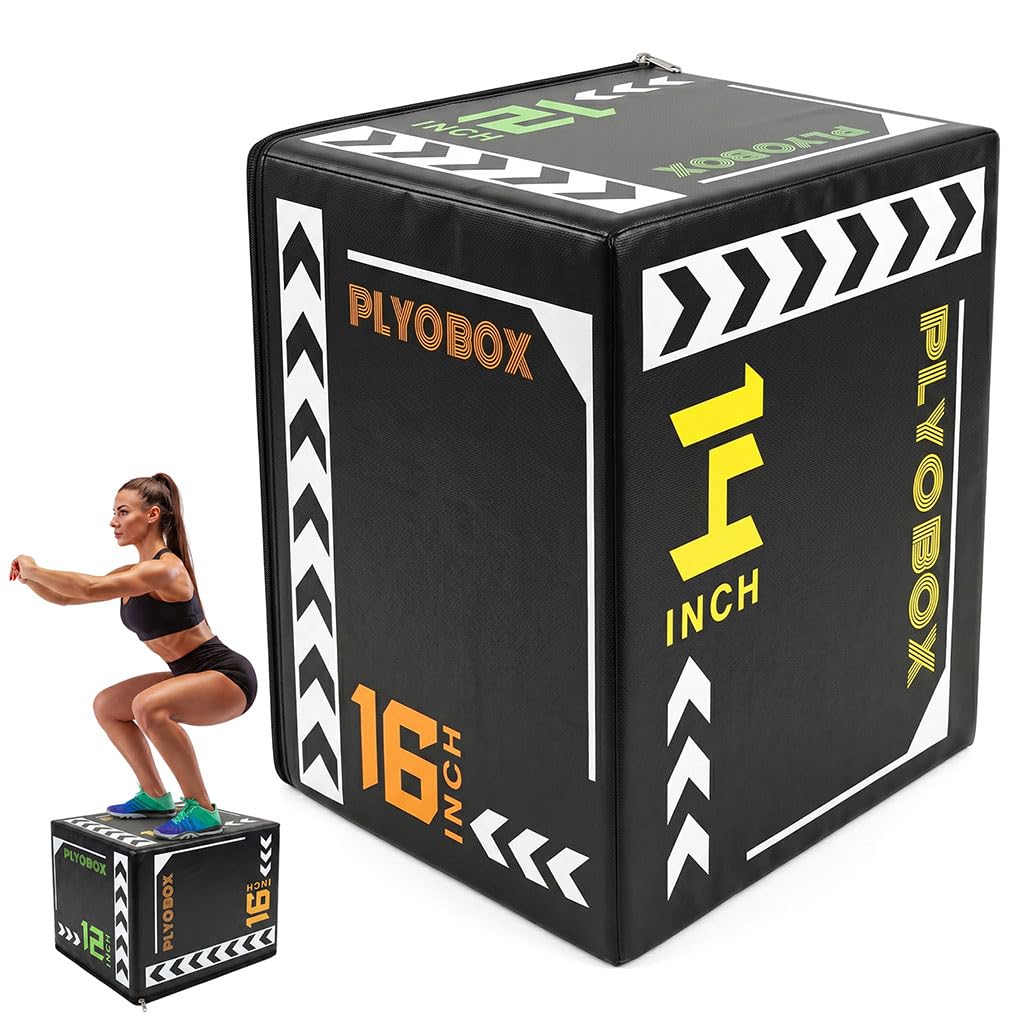3-in-1 Foam Plyo Box 20/24/30 Inch Y5990