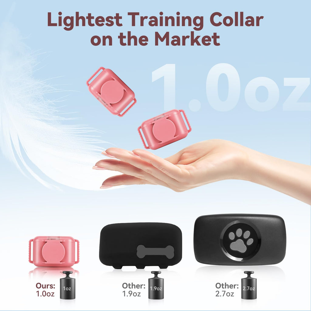 Pink Cat Shock Collar with Remote W9287