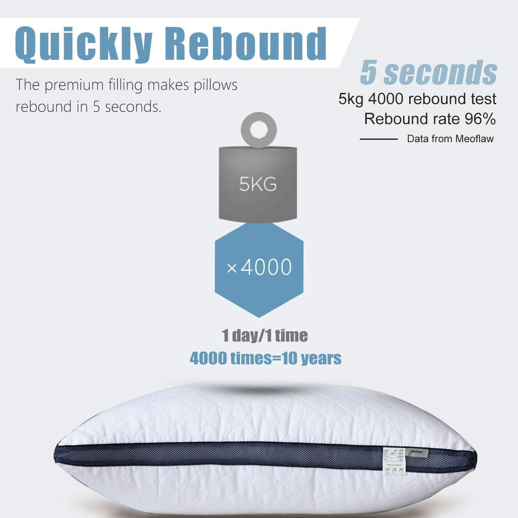 Queen Size Bed Pillows Set of 2 I85164