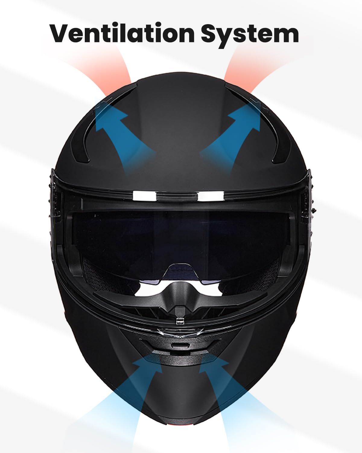 Modular Full Face Motorcycle Helmet L4707