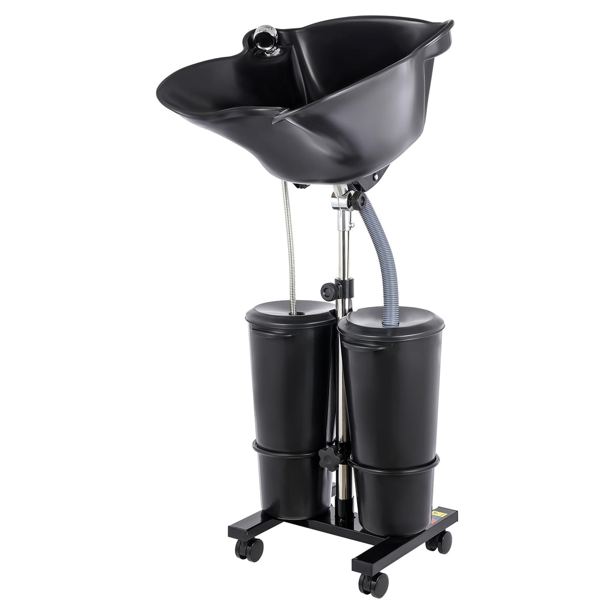 Portable Shampoo Basin with 2 Buckets, Height Adjustable Q699821