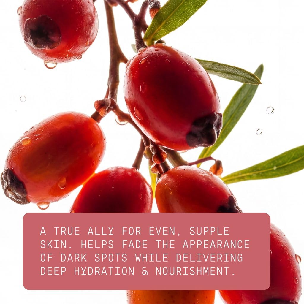 Cold-Pressed Unrefined Rosehip Seed Oil 1 oz Y404