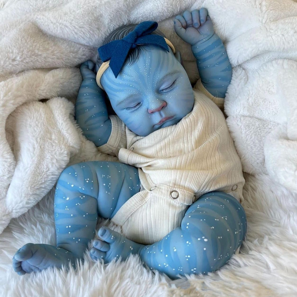 20 Inch Soft Body Vinyl Realistic Sleeping Newborn Baby Doll O285500