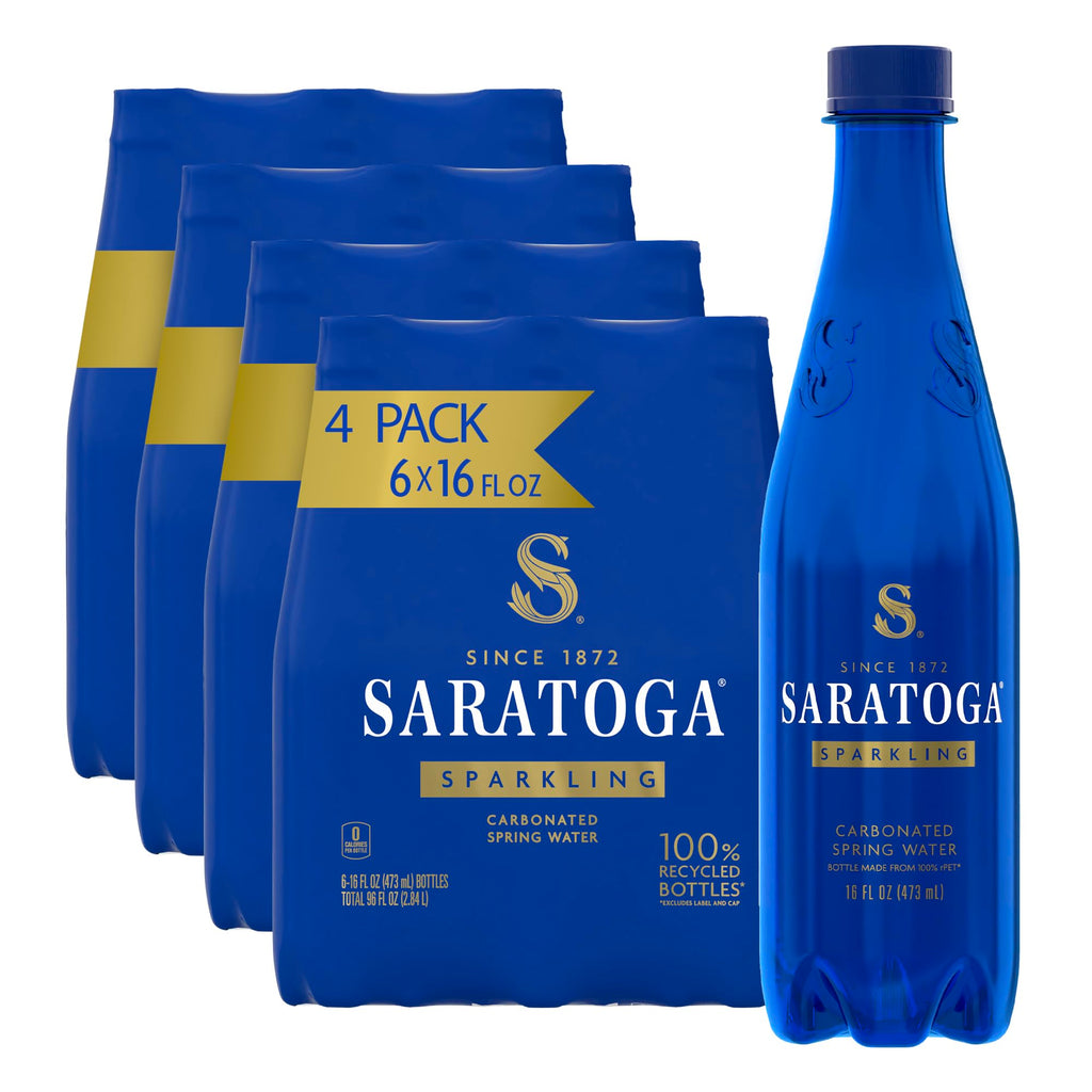 24 Pack 16 Fl Oz Sparkling Water Bottles S858