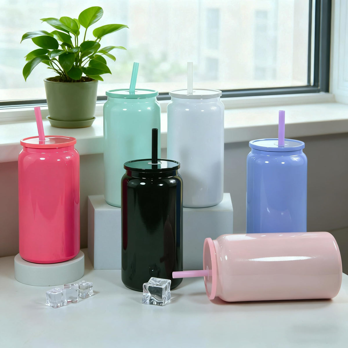 16oz 2Pack Double Wall Insulated Tumblers T3828