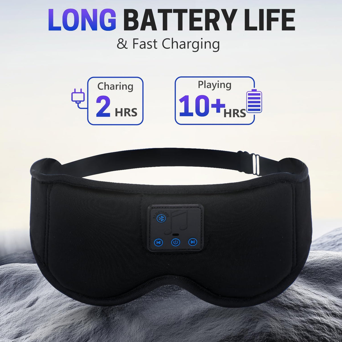 Sleep Mask with Bluetooth Headphones L9861