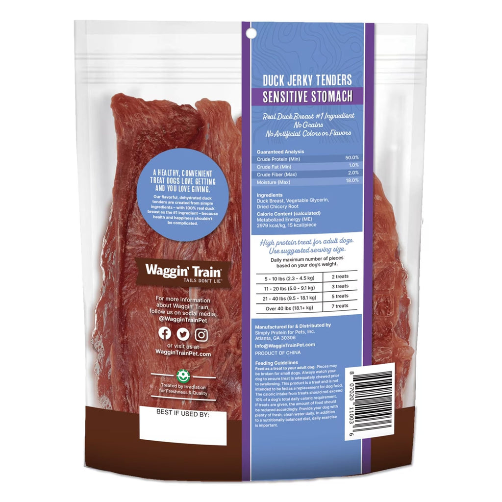 Duck Jerky Dog Treats 12 oz J178