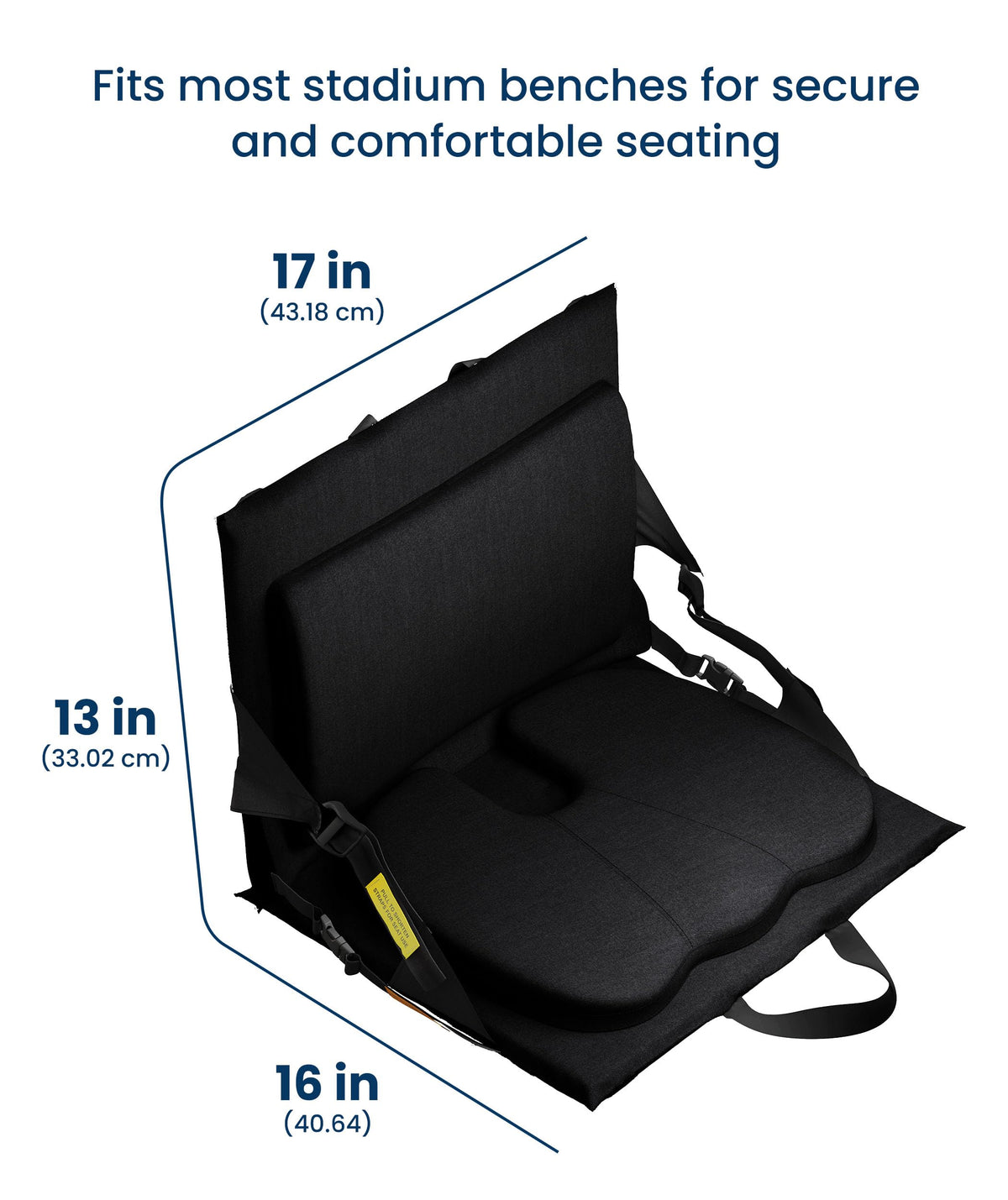 Adjustable Memory Foam Stadium Seats with Back Support P488