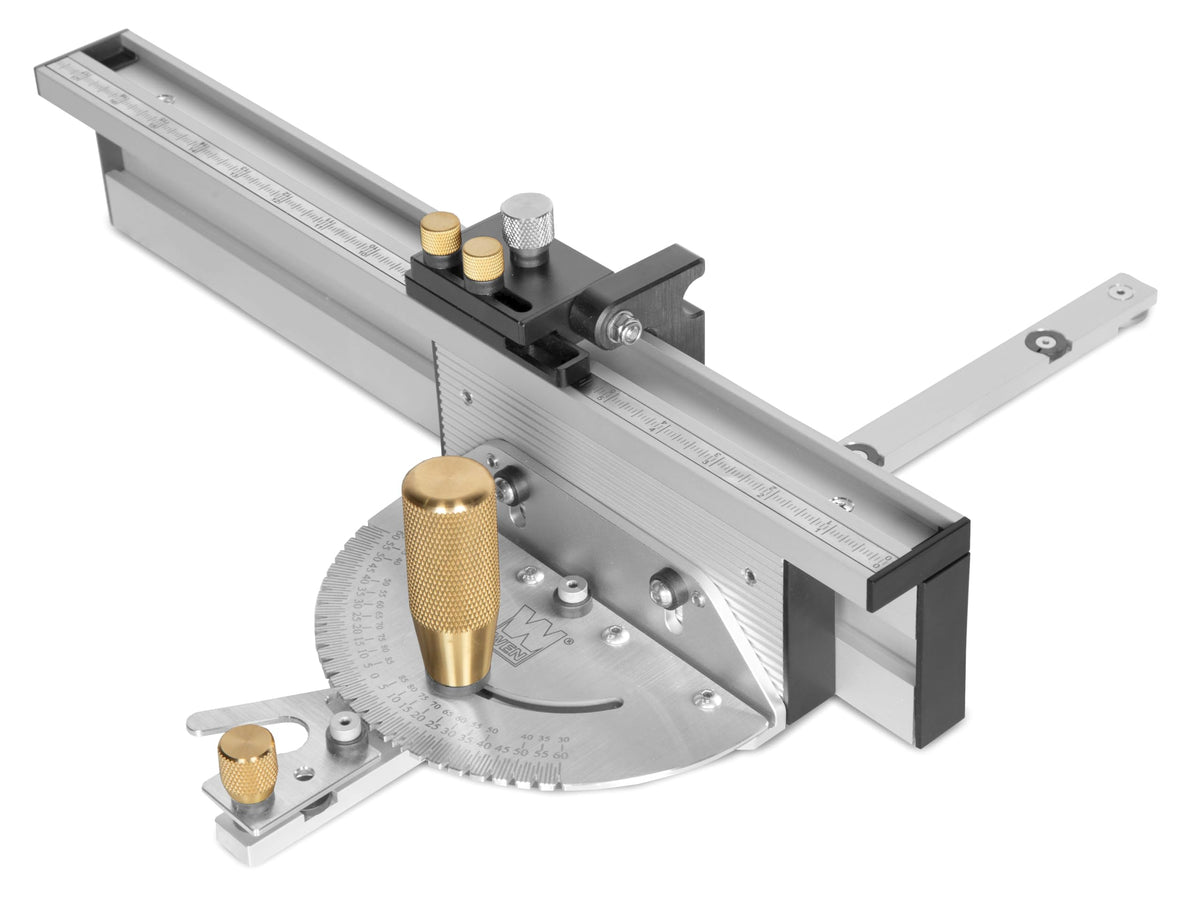 Steel and Brass Miter Gauge and Fence System P672547