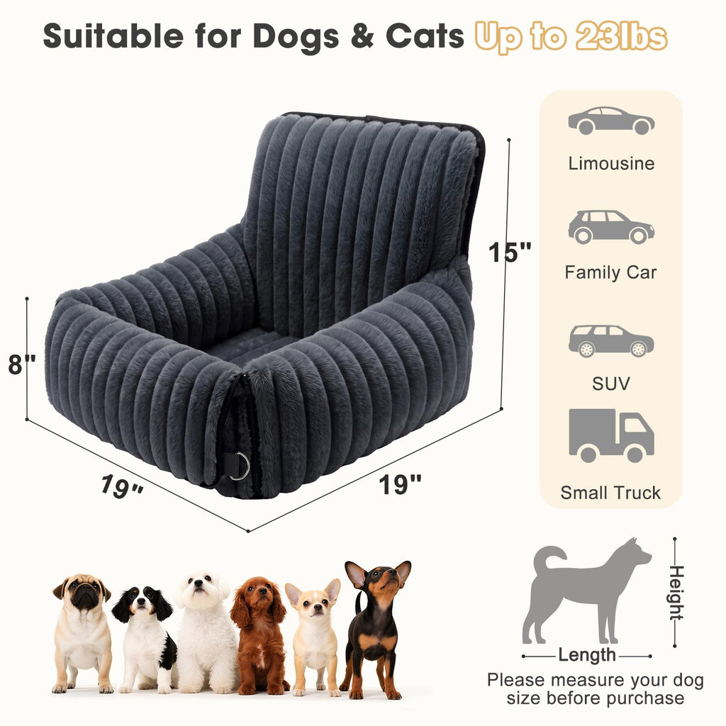 6-in-1 Dog Car Seat up to 23 lbs Z356