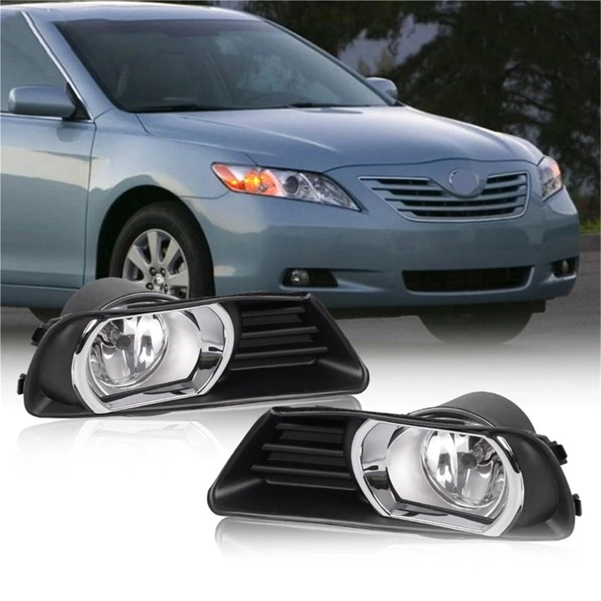 Front Bumper Fog Light Lamp Assembly with Switch Wiring Harness M102