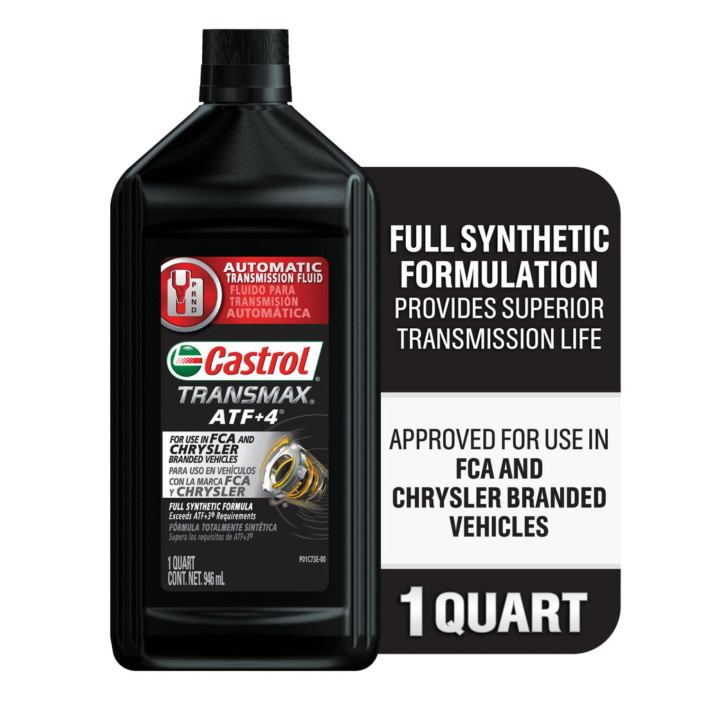 Transmax ATF+4 Automatic Transmission Fluid, 1 Quart, Pack of 6 I8185