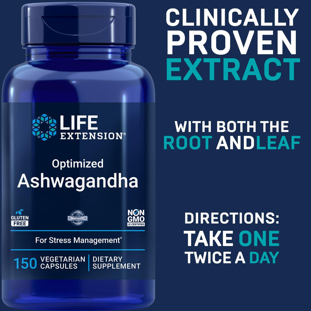 Ashwagandha 150 Vegetarian Capsules F905113