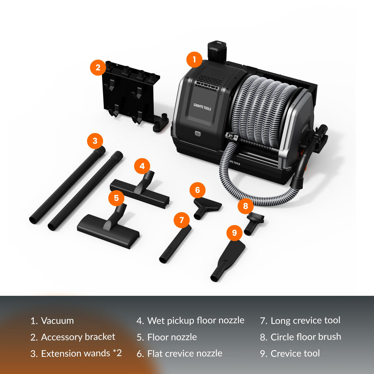 Garage Vacuum Cleaner with 30FT Hose A887