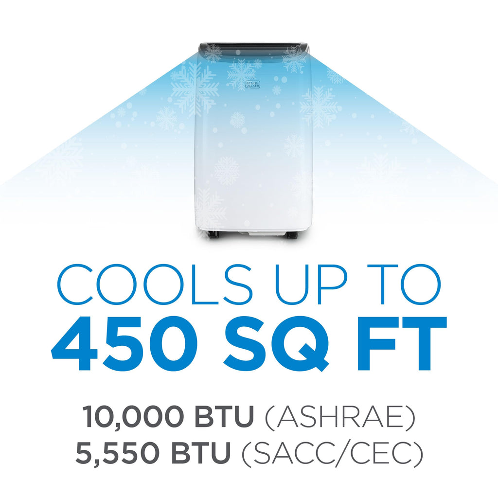 Portable Air Conditioner, 10,000 BTU, White M326
