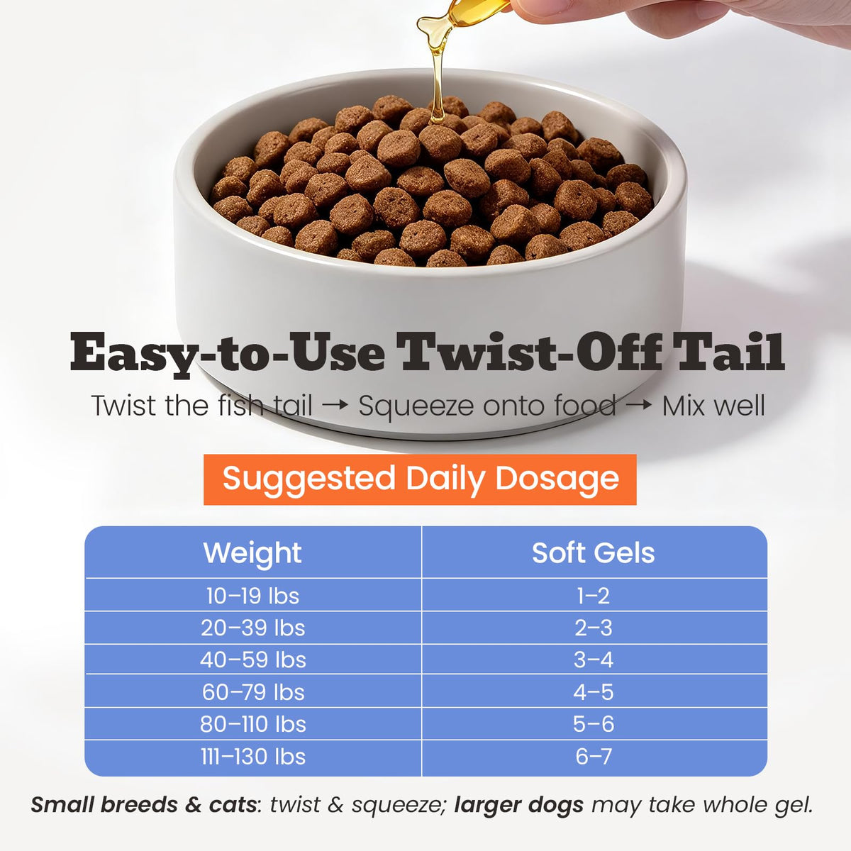 Liquid Omega-3 for Dogs & Cats Mixed Fish K601