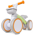 12-24 Month 4 Wheels Adjustable Seat Baby Balance Bike with Storage Basket Y5509