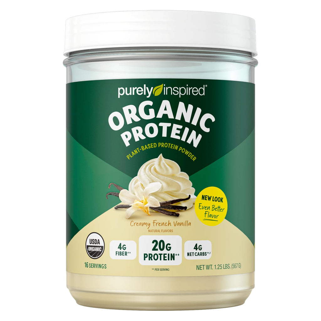 Organic Vegan Protein Powder Pea & Super Greens Powder N5405