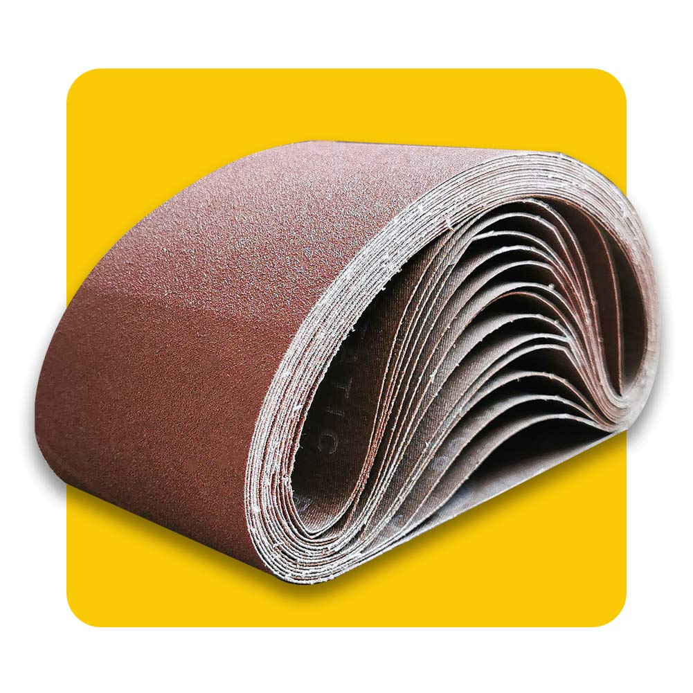 4 x 36 Inch 12 Pcs Aluminum Oxide Sanding Belt C476