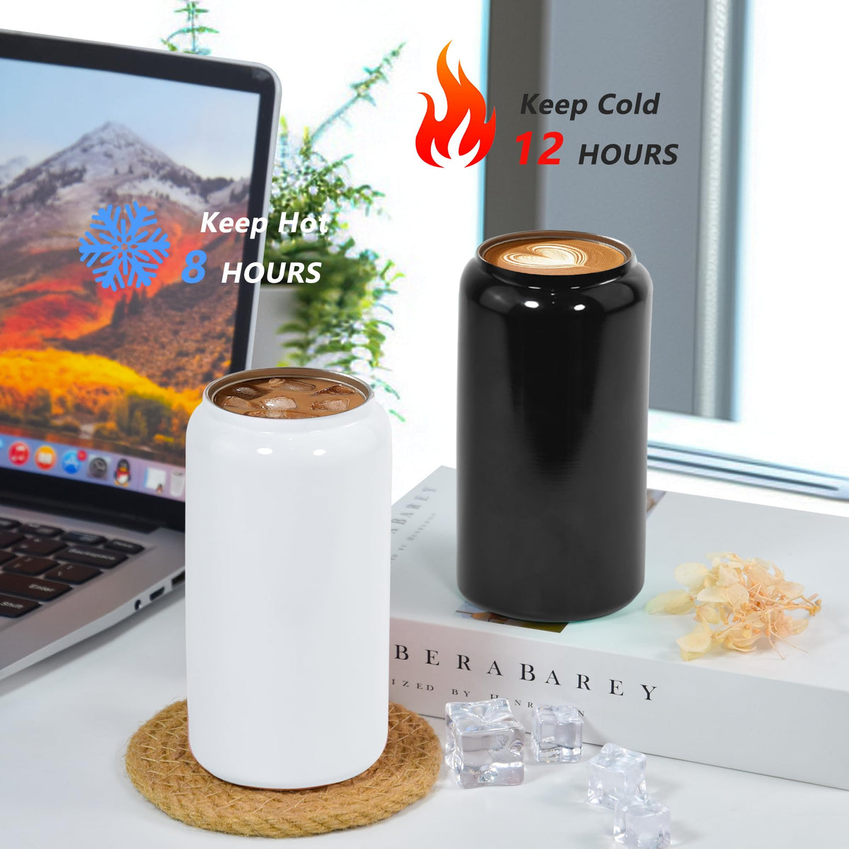 16oz 2Pack Double Wall Insulated Tumblers T3828