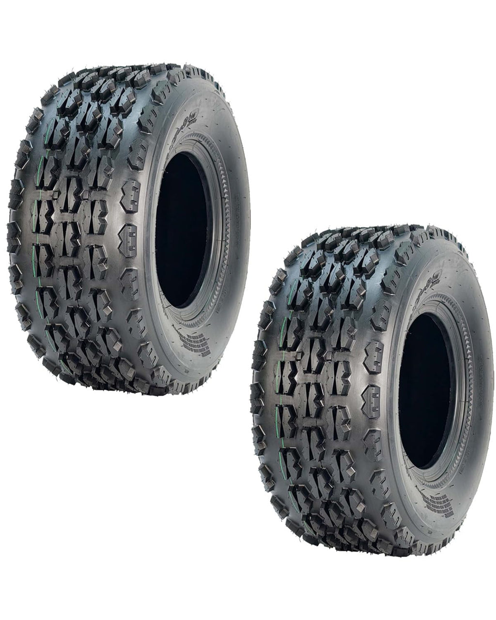 19x7-8 4 Ply Tubeless All-Terrain Tires Set of 2 N975081